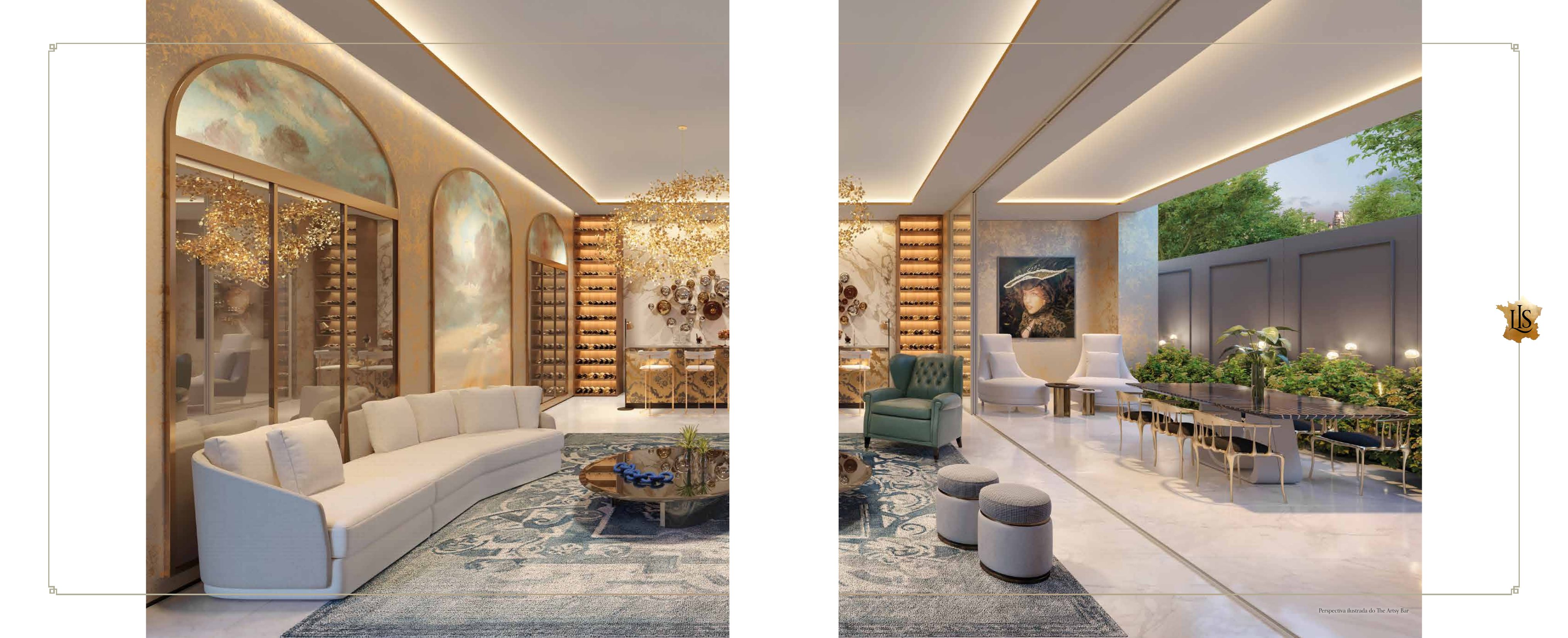 Perspectiva ilustrada: The Artsy Bar