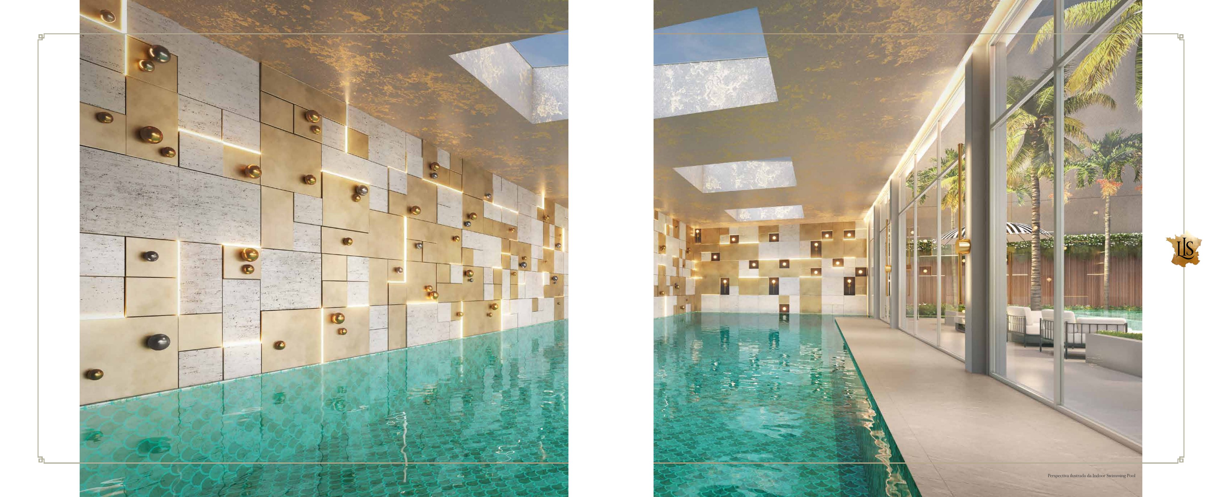 Perspectiva ilustrada: Indoor Swimming Pool